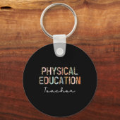 Porte-clés Professeur d'éducation physique Leopard Ck rentre (Recto)