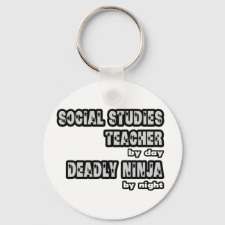 Porte-clés Professeur d'études sociales ...Mort Ninja
