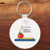 Porte-clés Professeur d'histoire (Carnet) (Recto)