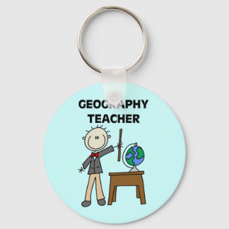 Porte-clés Professeur en géographie