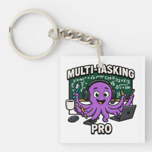 Porte-clés Professeur en salle de classe Octopus multitâche