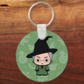 Porte-clés Professeur McGonagall Cartoon Character Art (Recto)