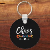 Porte-clés Professeur Multitâche Pro Pour Coordinateur Chaos (Recto)