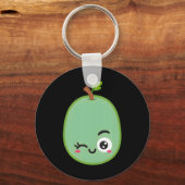 Porte-clés Professeur Œuf Halloween Le Raisin Acide (Recto)