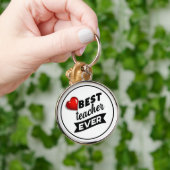 Porte-clés Professeur - Porte - clé Rond Premium (Main)