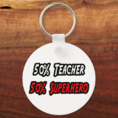 Porte-clés Professeur / Superhero (Recto)
