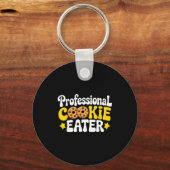Porte-clés Professional Cookie Eater Cookie Lover Chocolate C (Recto)