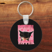 Porte-clés Professional Yapper Cat Funny Oddly Specific Dank  (Recto)
