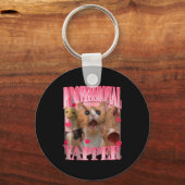 Porte-clés Professional Yapper Cat Funny Oddly Specific Dank (Recto)