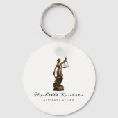 Porte-clés Professionnel Avocat Procureur luxe (Verso)