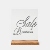 Porte-clés professionnel élégant à l'écriture arge (Recto)