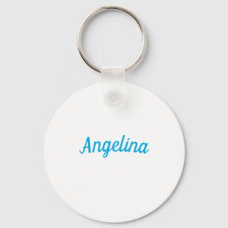 Porte-clés Professionnel Simple Moderne Élégant Bleu Votre No