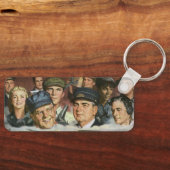 Porte-clés Professions commerciales, patriotisme Vintage (Recto)