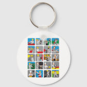 Porte-clés Professions différentes (Recto)