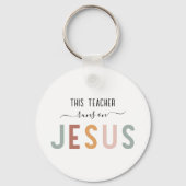 Porte-clés Professions religieuses personnalisées de Jésus (Verso)