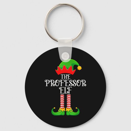 Porte-clés Professor Elf Christmas Family Matching Funny Love (Recto)