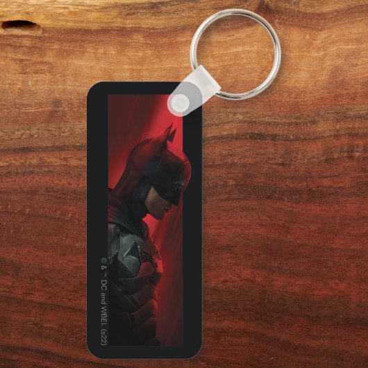 Porte-clés Profil Batman Red Bar (Verso)