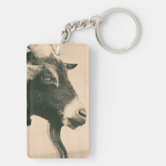 Porte-clés Profil de chèvre (Dos)