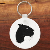 Porte-clés Profil de tête du panneau (Recto)