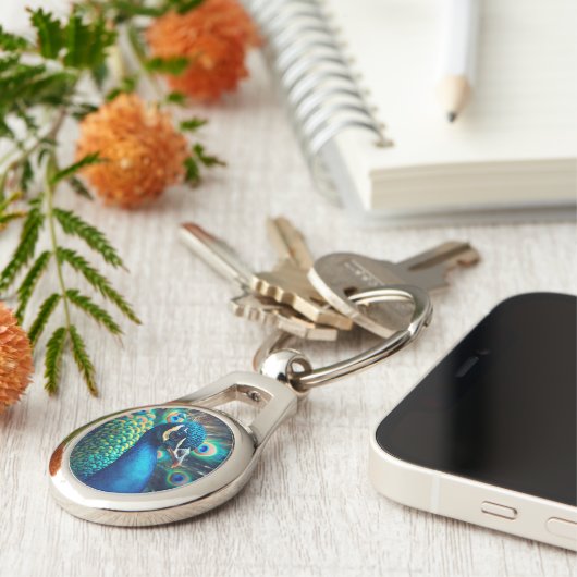 Porte-clés Profil Peacock (Côté )