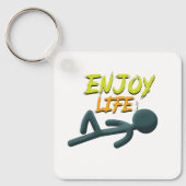 Porte-clés Profitez de la vie (Recto)