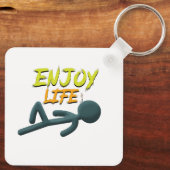 Porte-clés Profitez de la vie (Verso)