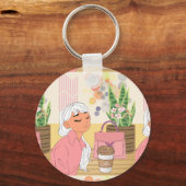 PORTE-CLÉS PROFITEZ DU CAFÉ SANS PRIX (Recto)