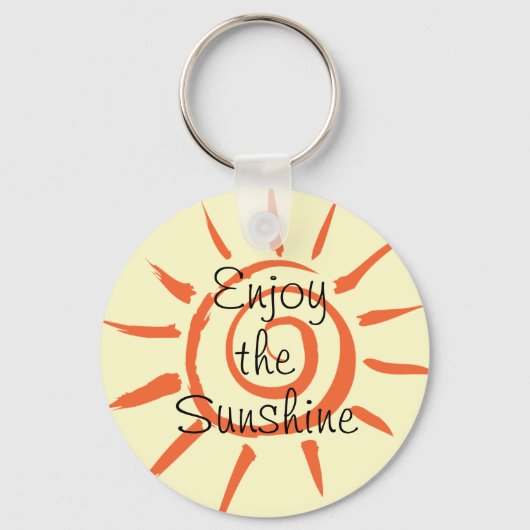 Porte-clés Profitez du Porte - clé Sunshine Button (Recto)