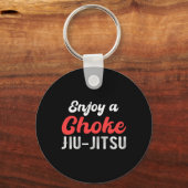 Porte-clés Profitez d'une strangulation Jiu Jitsu Judo Boxe M (Recto)