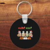 Porte-clés Profol Silent Night Funny Vet Tech Christmas (Recto)