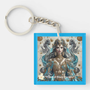Porte-clés "Profondeurs noires mythiques"