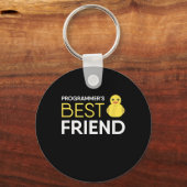 Porte-clés Programmateurs de débogage de canard en caoutchouc (Recto)