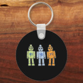 Porte-clés Programmation Robot 01 10 11 (Recto)
