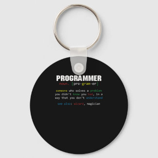 Porte-clés Programmer Définition Coder Programmation Coding G
