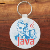 Porte-clés Programmeur Java (Recto)