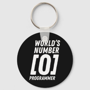 Porte-clés Programmeur programmeur numéro 0 du monde