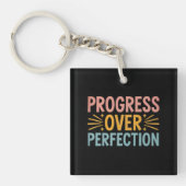 Porte-clés Progrès de l'enseignant plutôt que la perfection, (Devant)