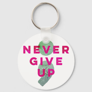Porte-clés Project Semicolon Never Give Up Suicide Prevention