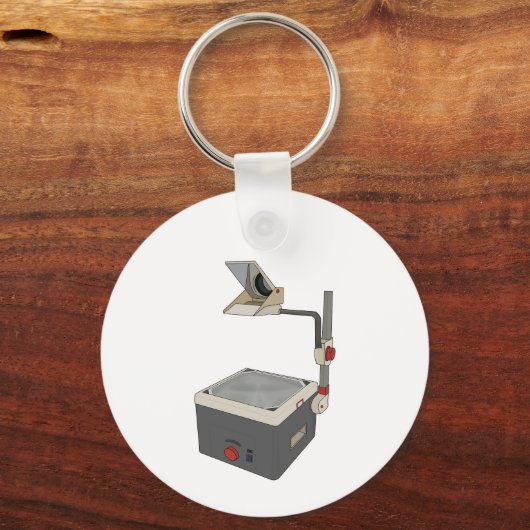 Porte-clés Projecteur HAP 80s 90s Overhead (Verso)