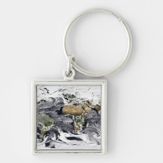 Porte-clés Projection cylindrique équidistale (Devant)