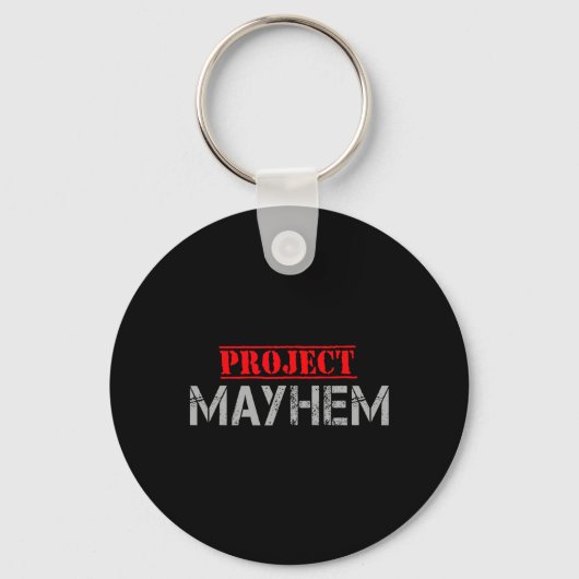 Porte-clés Projet Mayhem - Club de boxe souterrain Shirt (Recto)