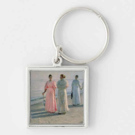 Porte-clés Promenade sur la plage (Devant)