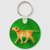 Porte-clés Promener le chien (Verso)