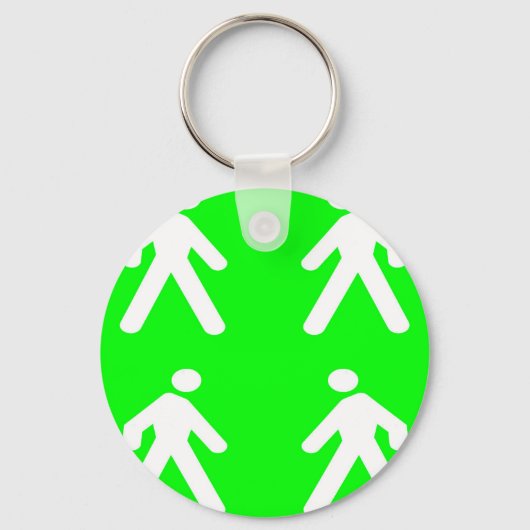 Porte-clés Promenez-vous dans le vert (Recto)