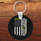 Porte-clés Promoted To Daddy Est 2026 Soon To Be Dad New Fath (Recto)