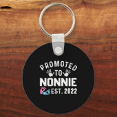 Porte-clés Promoted To Nonnie Est 2022 Funny New Nonnie  (Recto)