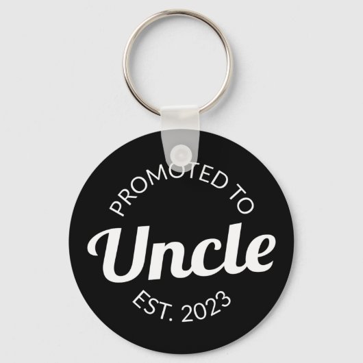 Porte-clés Promoted To Uncle Est. 2023 I (Recto)