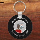 Porte-clés Promotion de la télésanté Médicale (Recto)