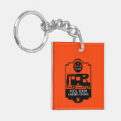 Porte-clés Promotion du camping Caravan (Devant gauche)