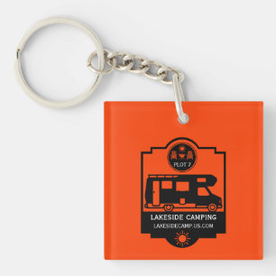 Porte-clés Promotion du camping Caravan